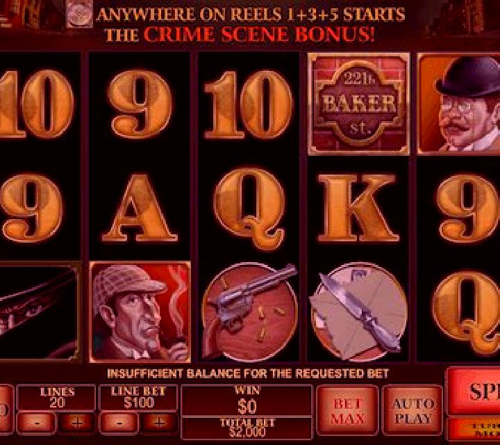 Sherlock Mystery slot machine