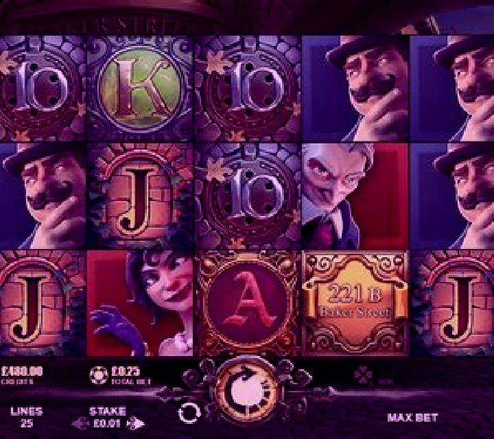 Sherlock of London slot machine