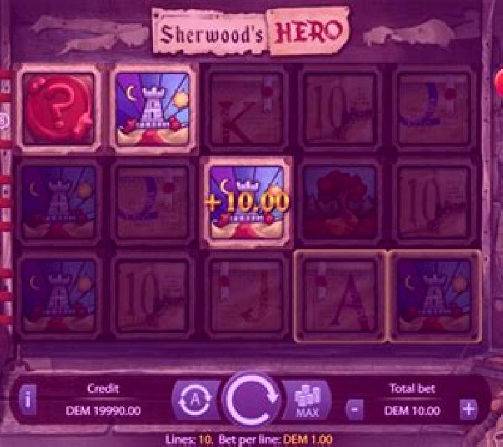Sherwoods Hero slot