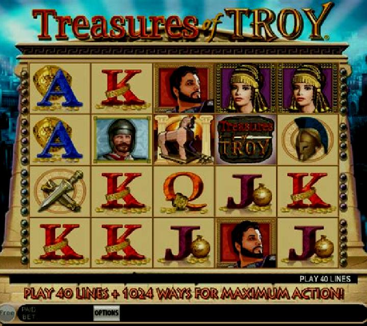 Shields of Troy slot machine