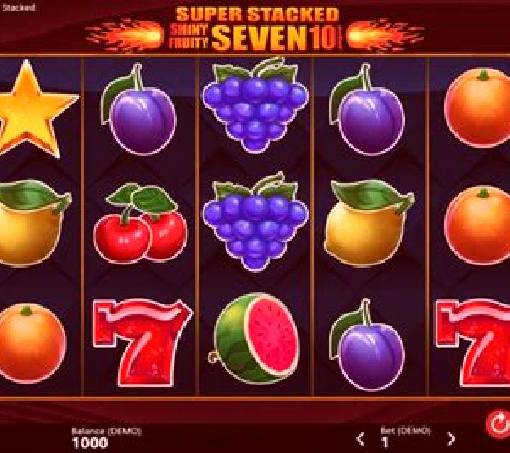 Shiny Fruits Seven 10 Lines Super Stacked slot