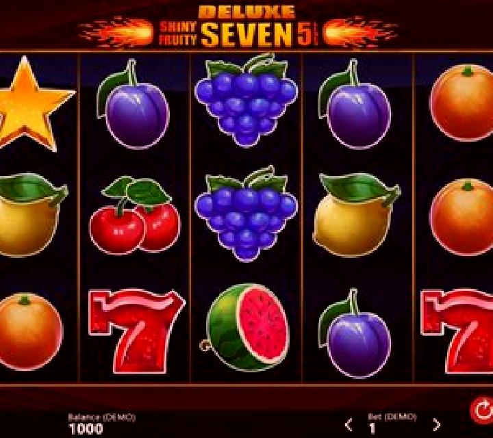 Shiny Fruity Seven Deluxe 5 Lines slot