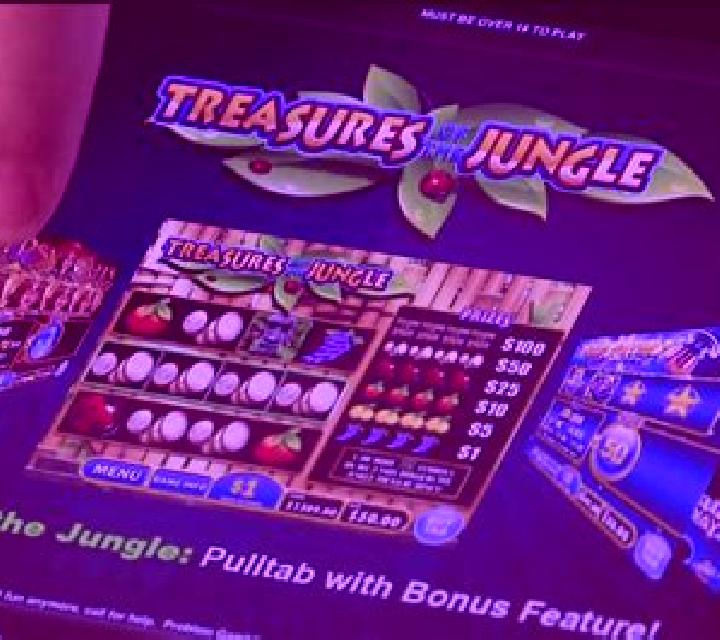 Shuffle Bots Pull Tab slot game