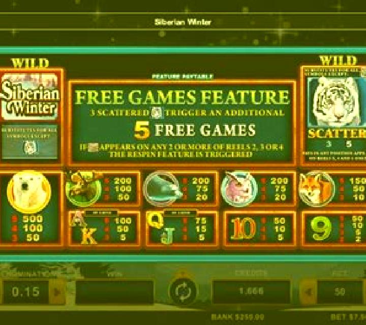 Siberian Winter online slot