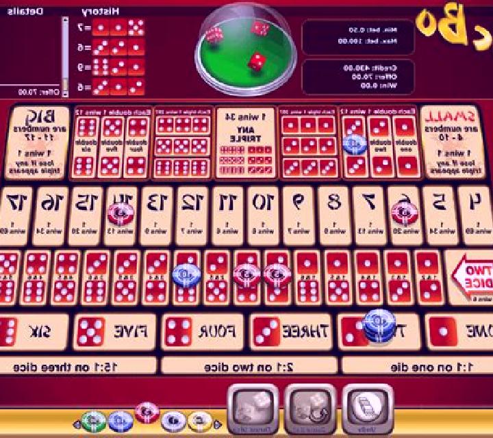Sicbo Australia slot machine