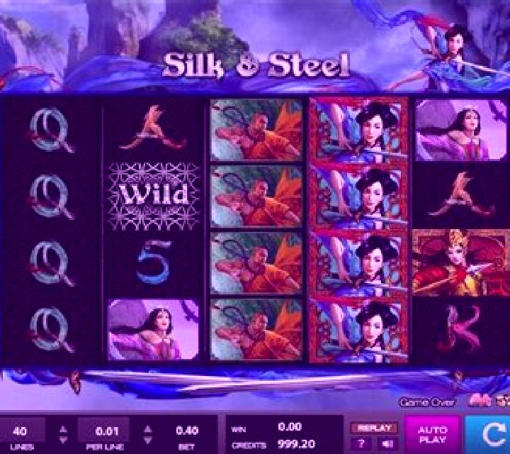 Silk And Steel slot machine
