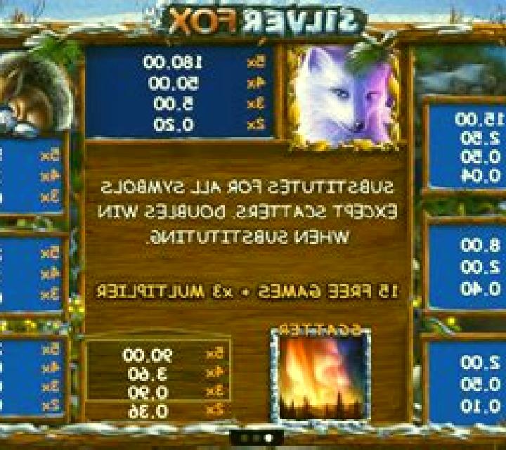 Silver Fox slot game