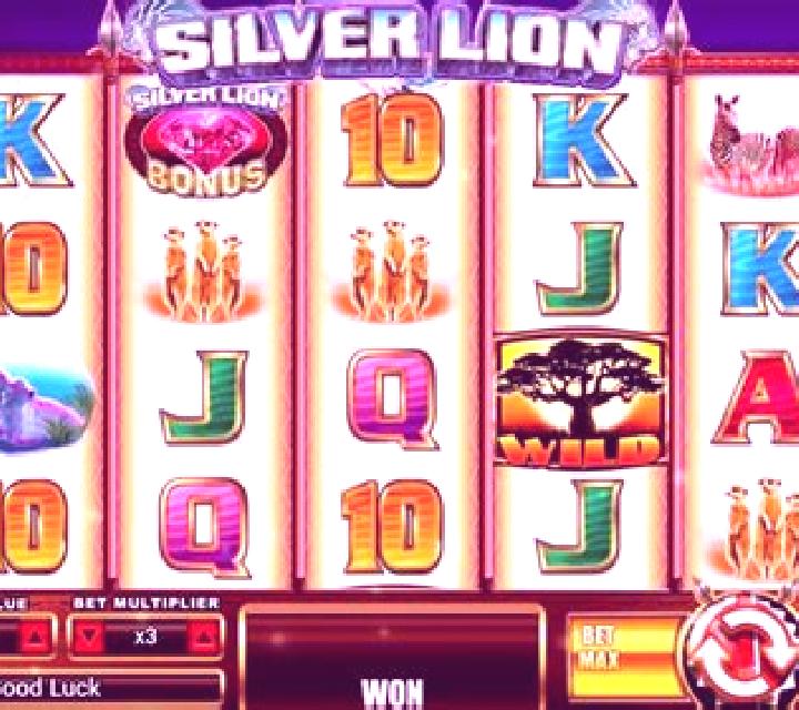 Silver Lion slot machine