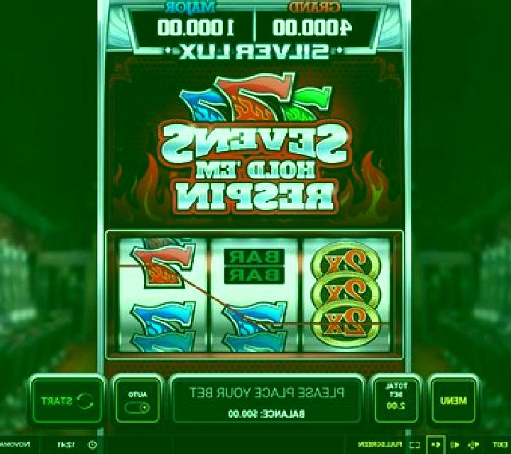 Silver Lux – Sevens Hold’em Respin slot machine