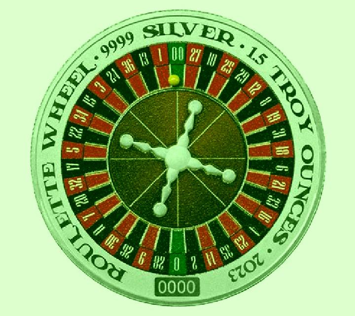 Silver Roulette (Netent) slot game