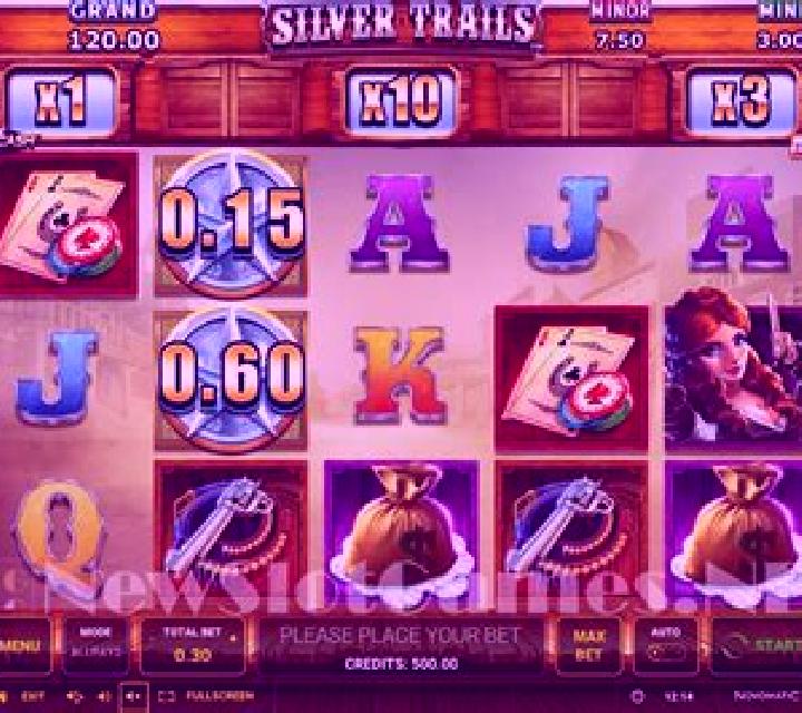 Silver Trails slot game