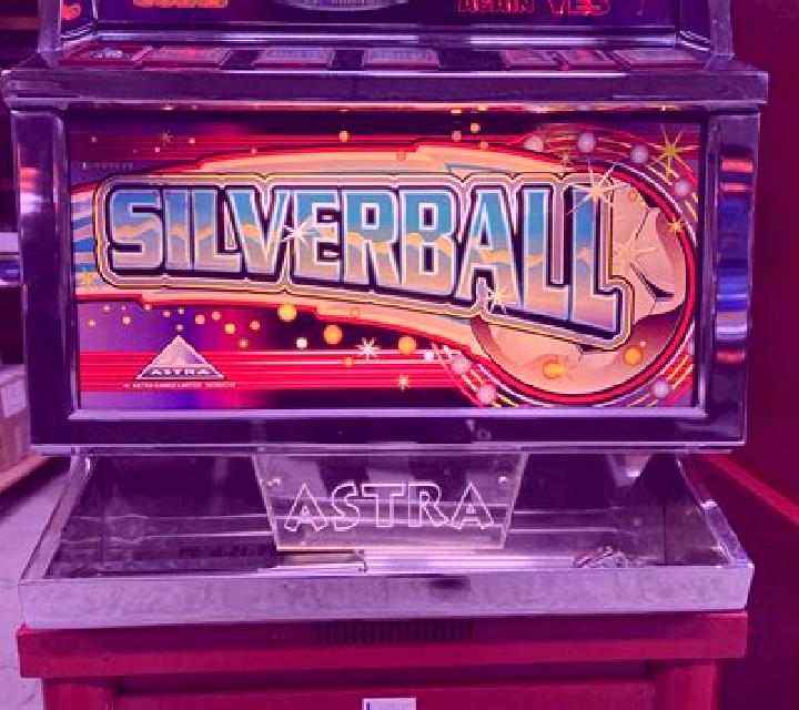Silverball slot machine