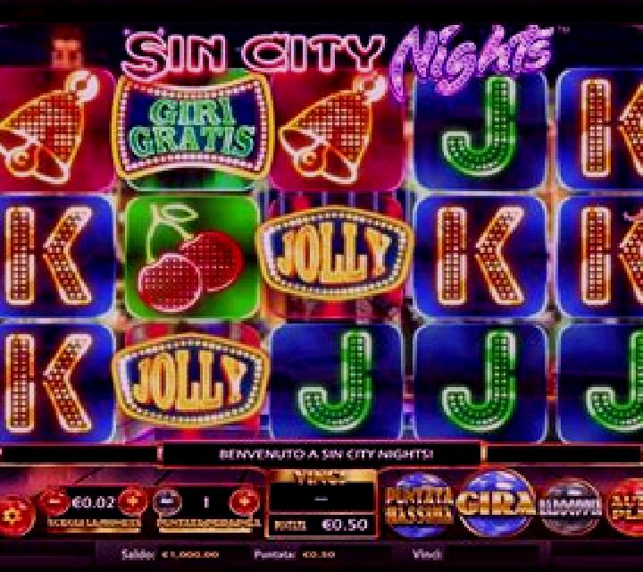 Sin City Nights slot machine