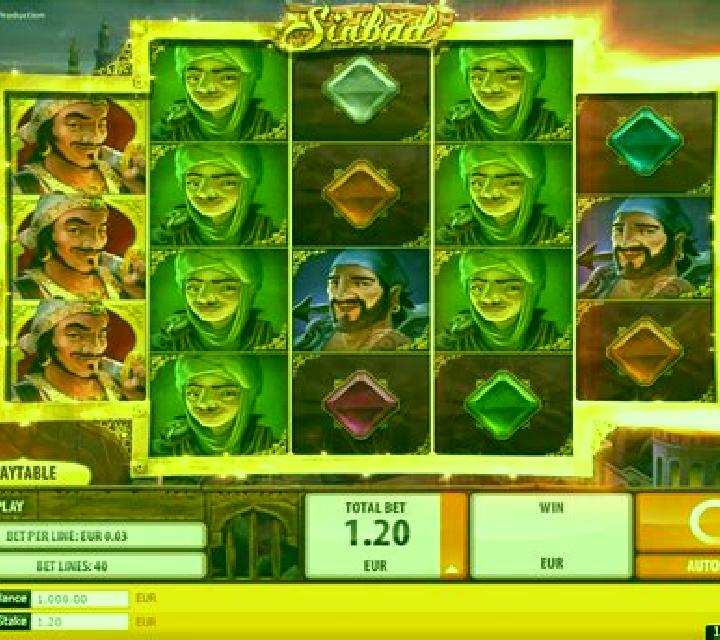 Sinbad (Quickspin) slot game