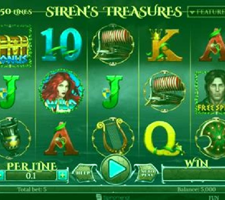 Sirens Treasures slot