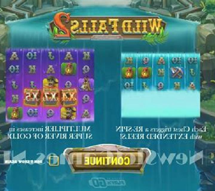 SIX STEPPER WILD FALLS slot machine
