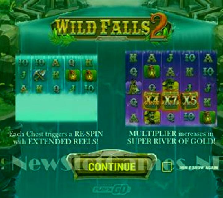 SIX STEPPER WILD FALLS slot