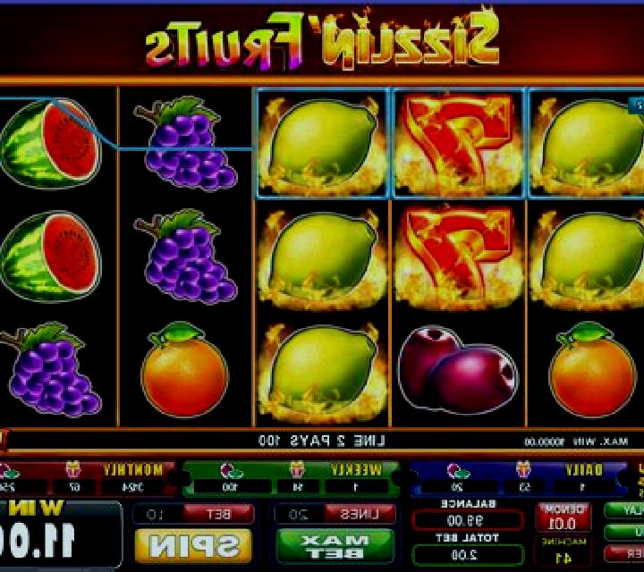 Sizzlin Fruits slot game