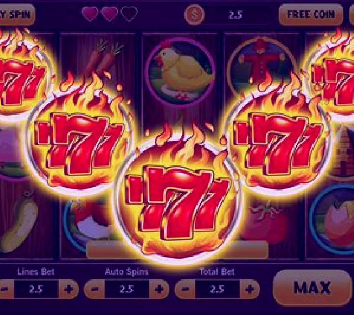 Sizzling 777 slot game