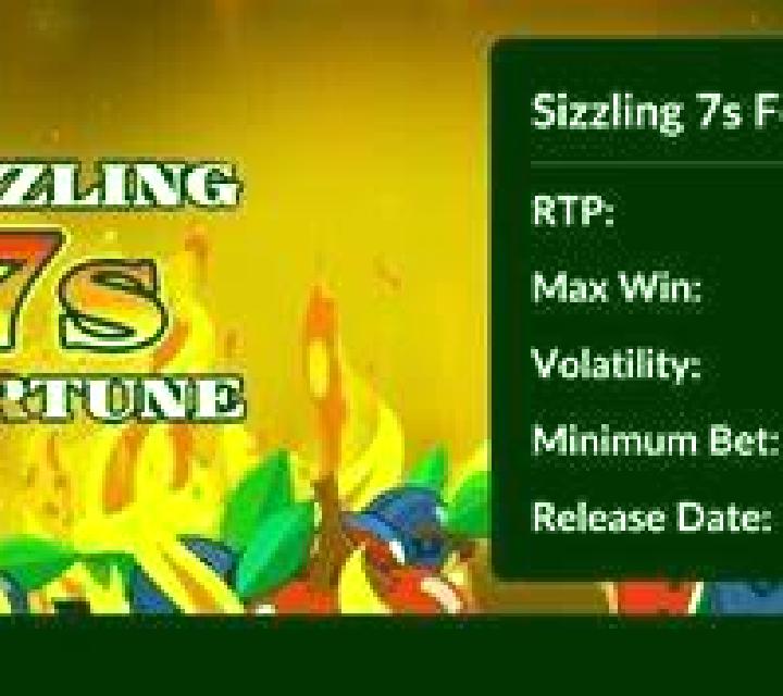 Sizzling 7 s Fortune slot