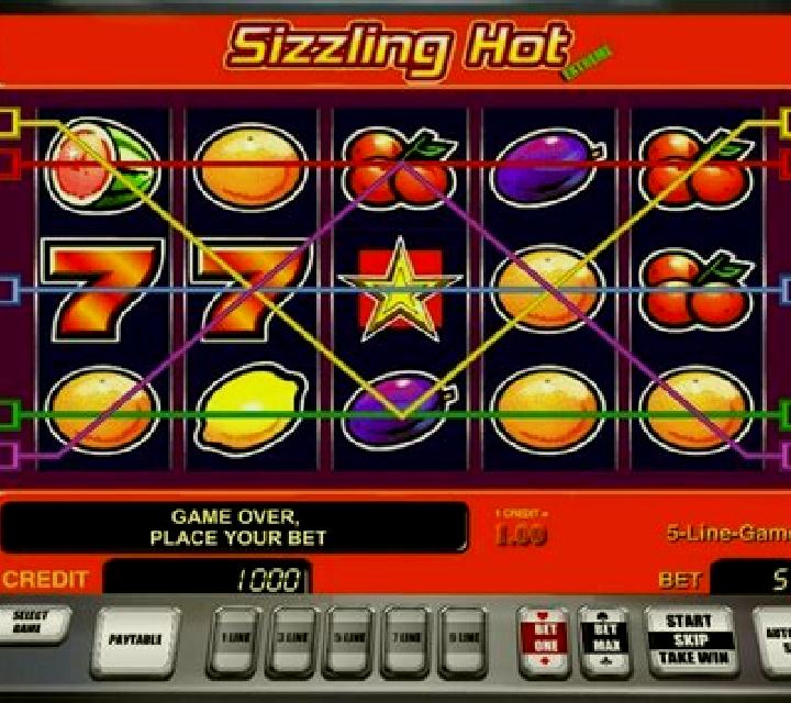 Sizzling Hot deluxe slot machine