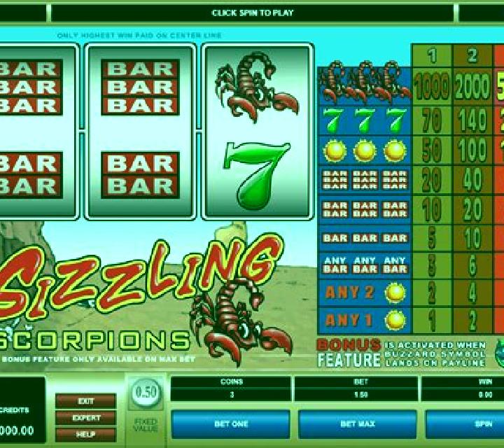 Sizzling Scorpions slot