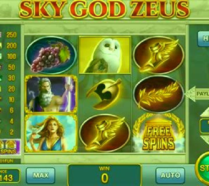 Sky God Zeus (Pull Tabs) slot