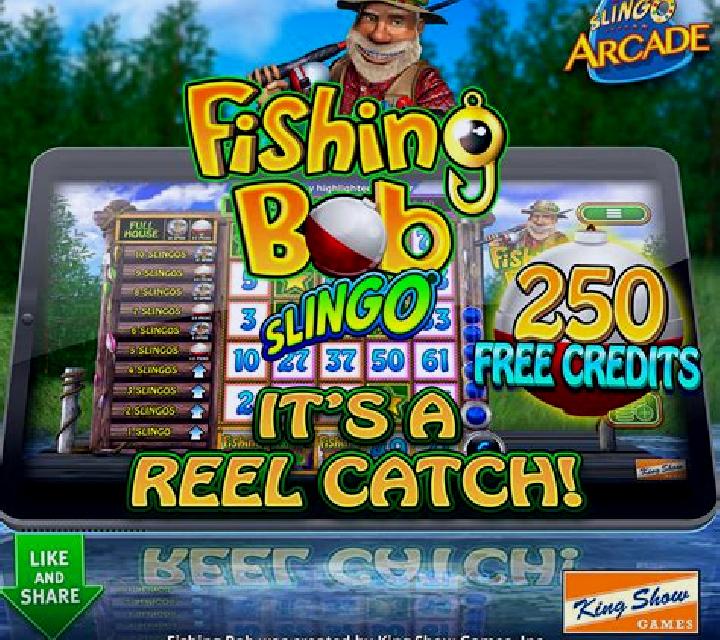 Slingo Fishing Bob slot game