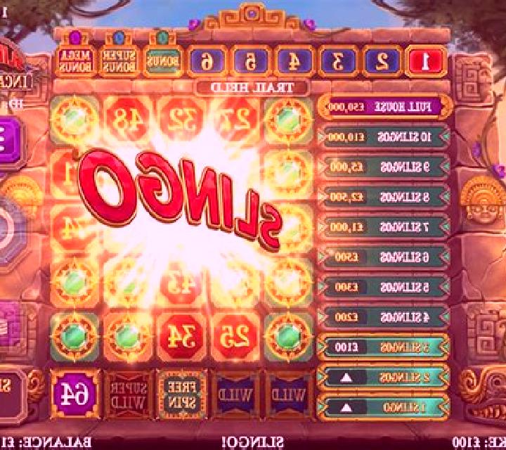 Slingo Inca Trail slot machine