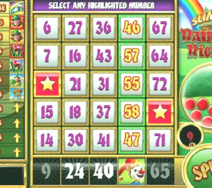 Slingo Rainbow Riches slot game