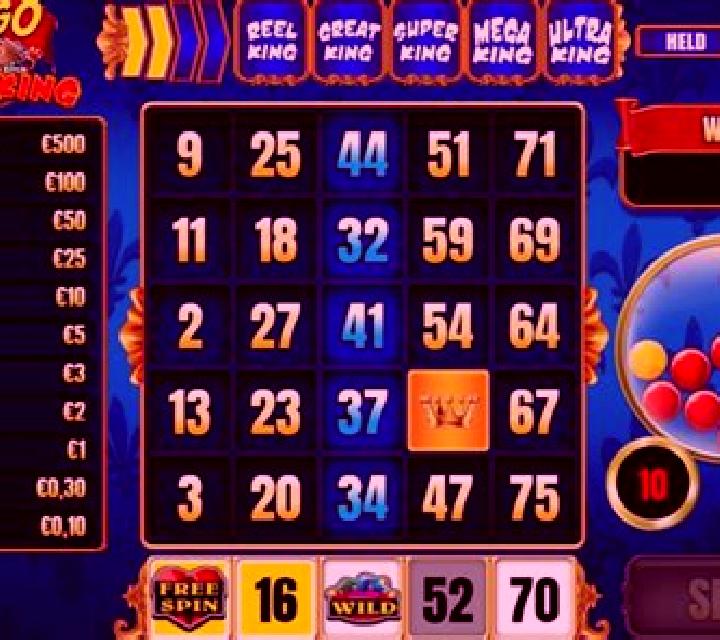 Slingo Reel King slot game