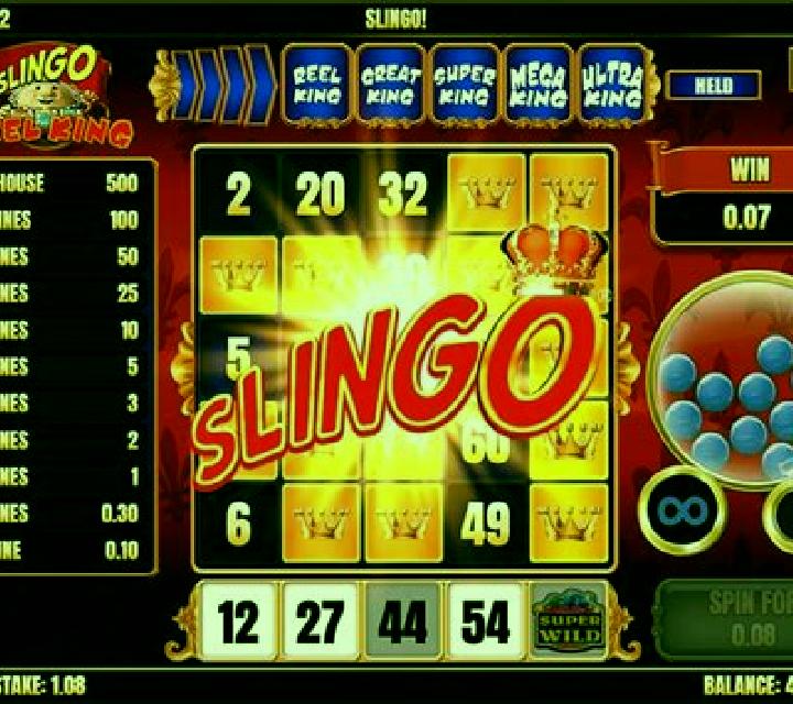 Slingo Reel King slot machine