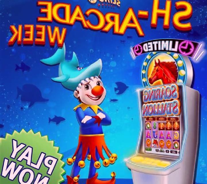 Slingo Shark Week slot game