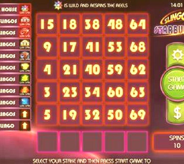 Slingo Starburst online slot