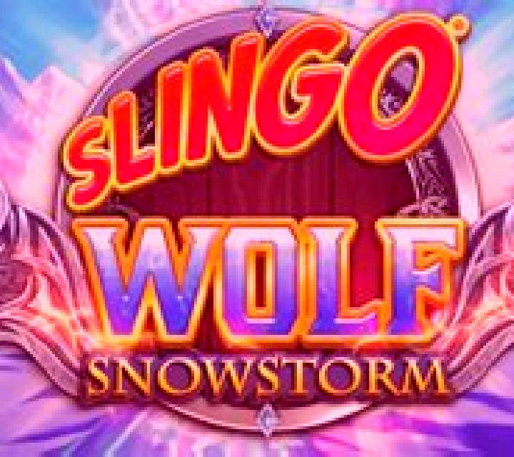 Slingo Wolf Snowstorm slot game