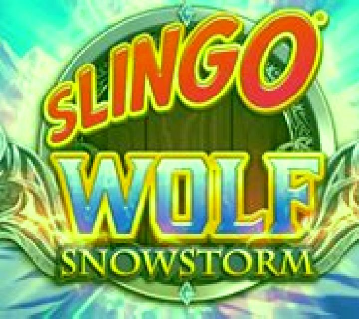 Slingo Wolf Snowstorm slot machine