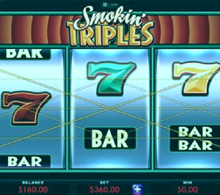 Smokin Triples slot machine