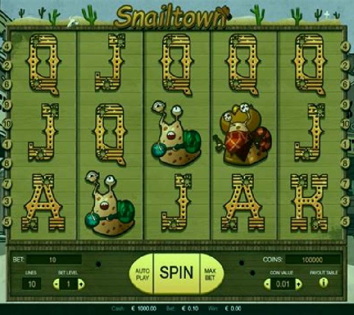 Snailtown slot machine