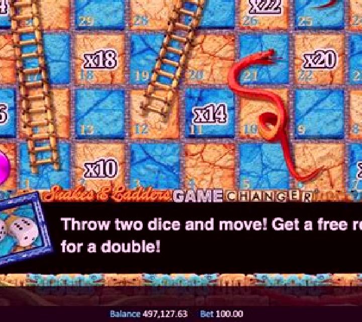 Snakes & Ladders Game Changer slot machine