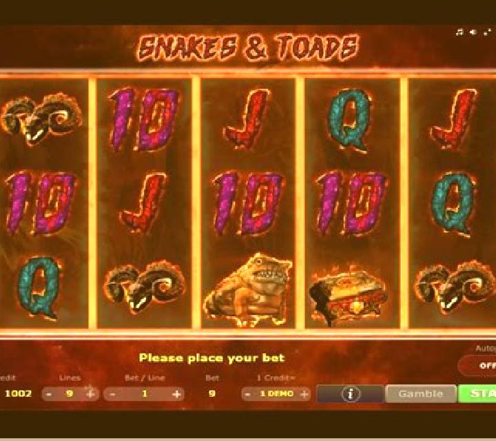 Snakes Toads slot