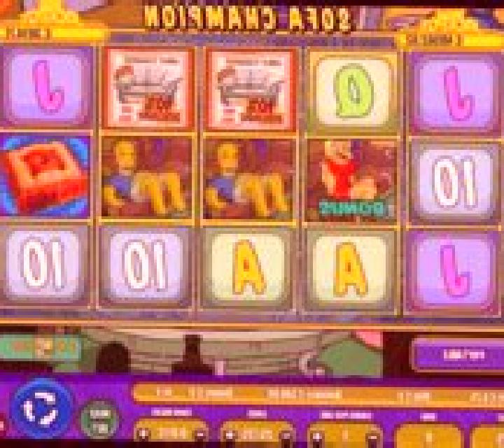 Sofa Champion slot machine