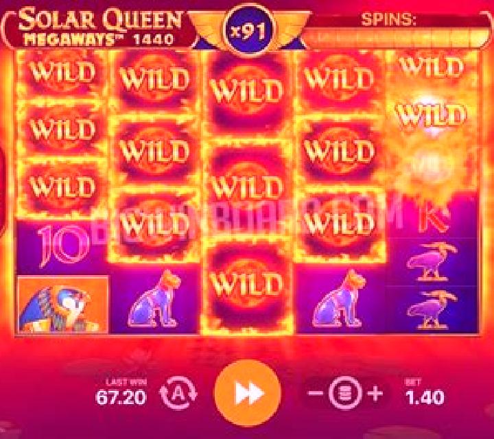 Solar Queen Megaways slot game