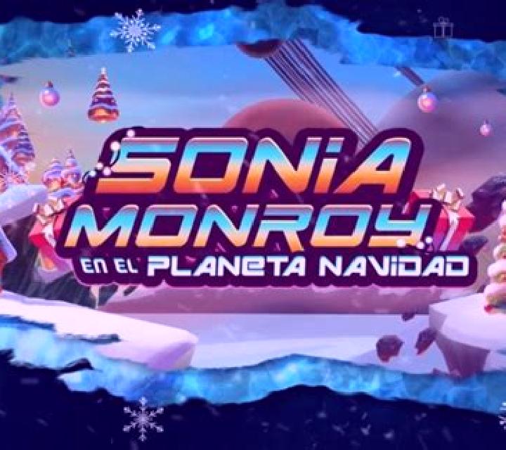 Sonia Monroy en el Planeta Navidad slot game
