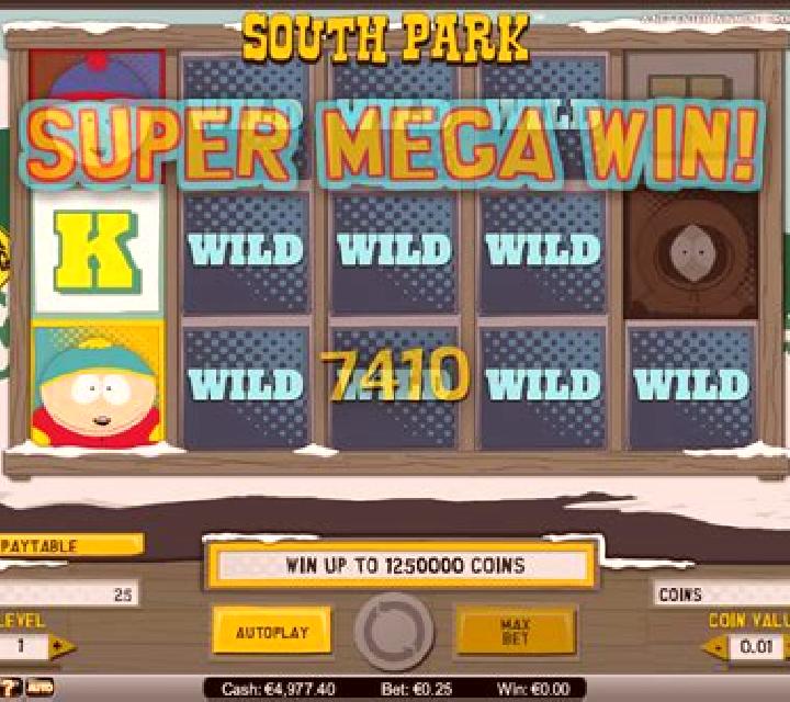 South Park slot machine