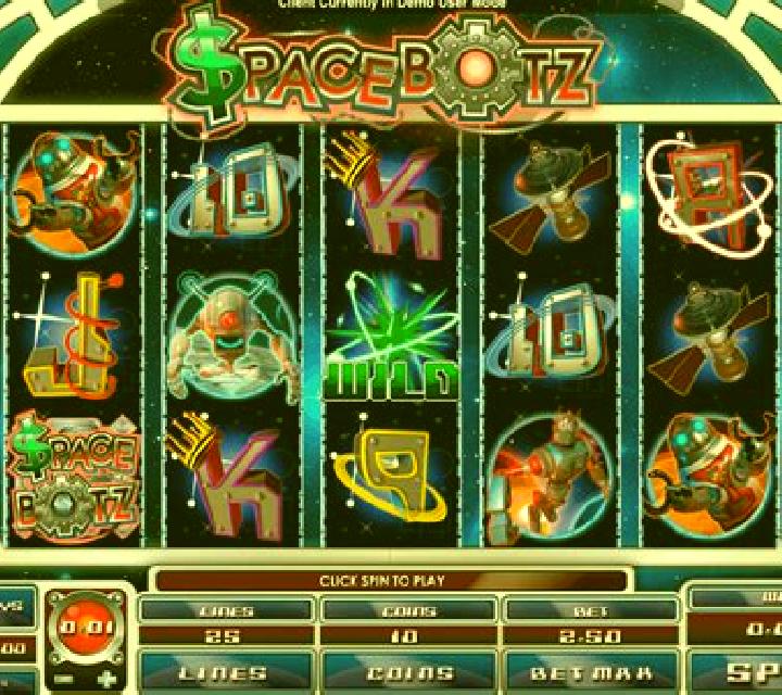 Space Botz slot machine