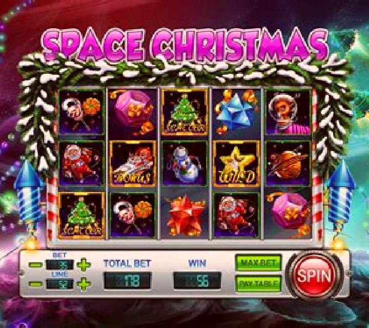 Space Christmas slot