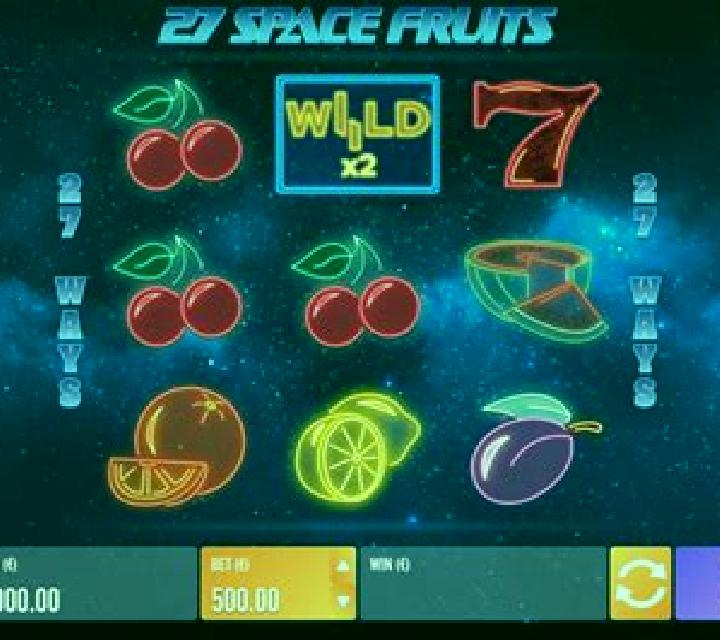 Space Fruits slot machine