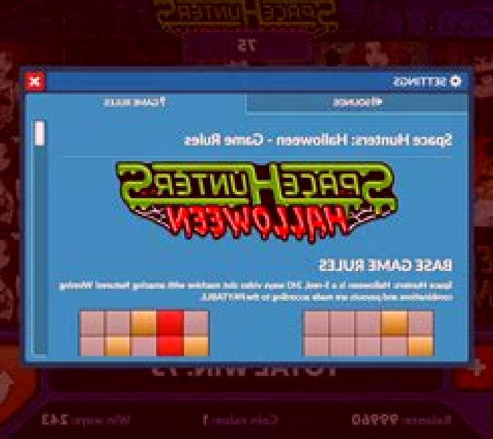 Space Hunters Halloween slot