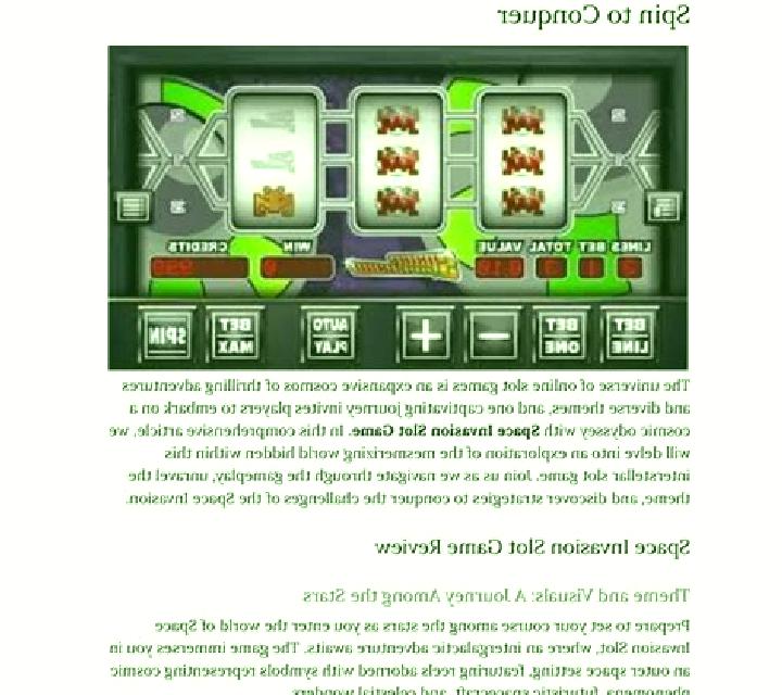 Space Invasion (Flipluck) online slot