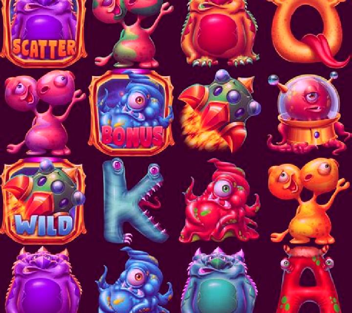 Space Monsters HD slot game